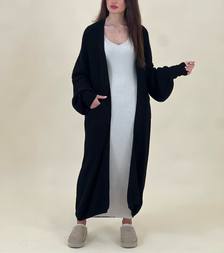 Pelin Cardigan in Schwarz