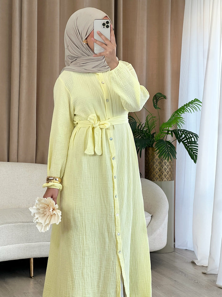 Solea Musselin-Kleid