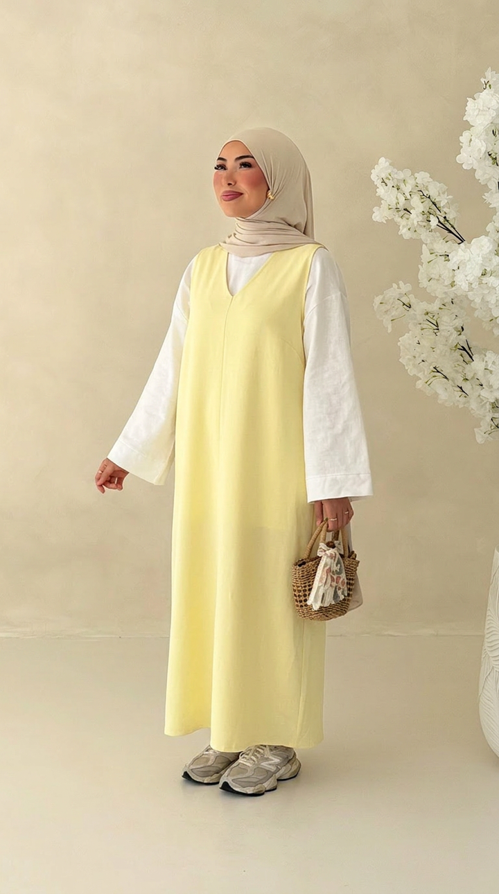 Basic Latz-Kleid