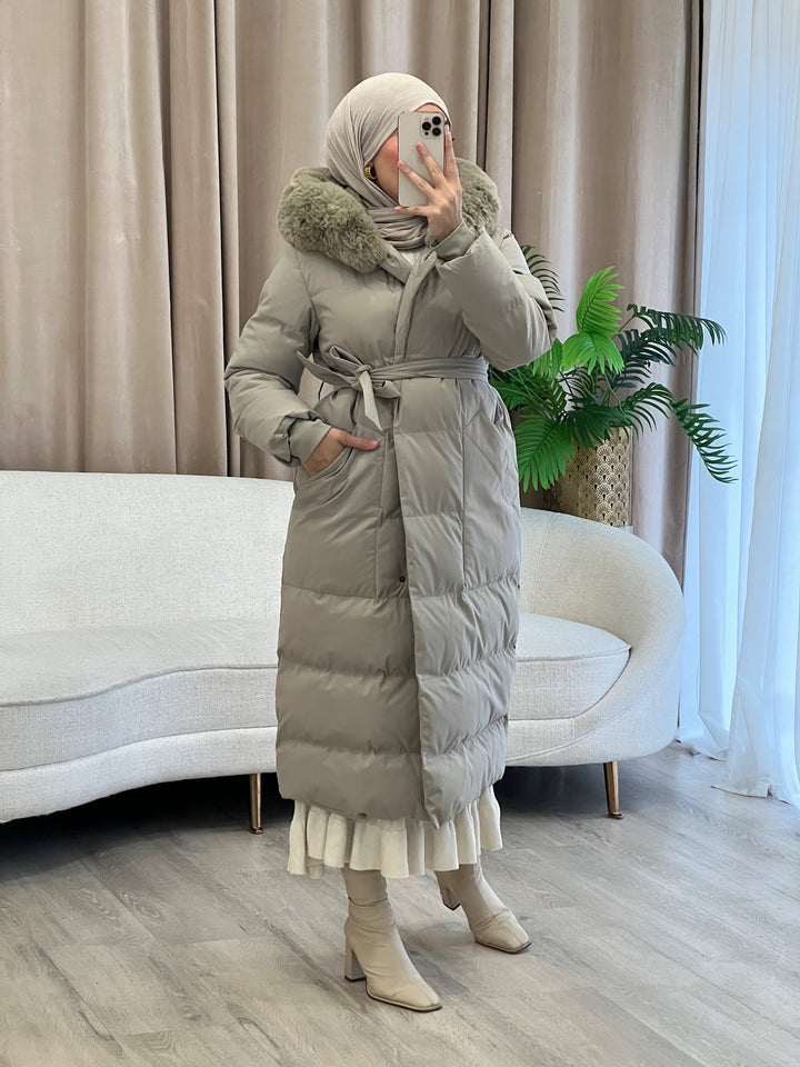 Leni Parka in Salbeigrün