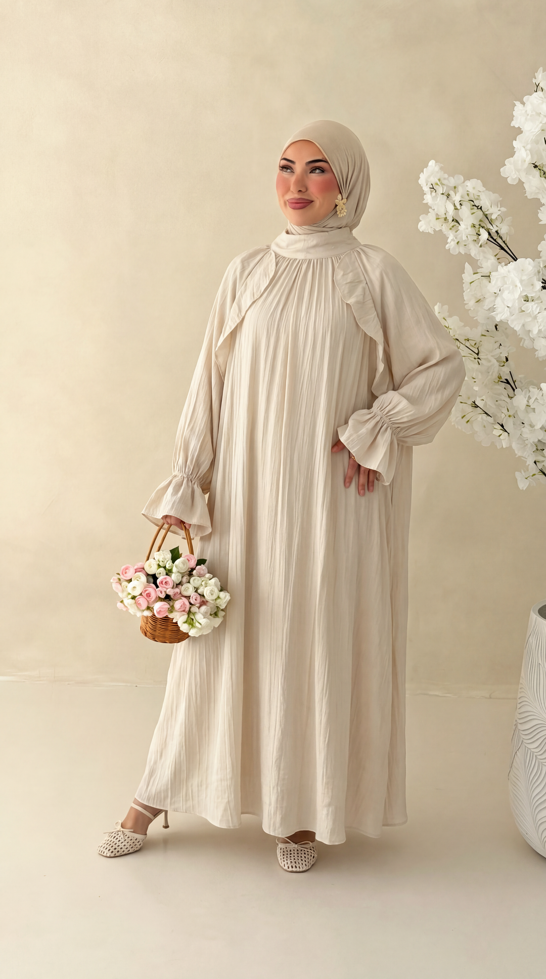 Volant Kleid