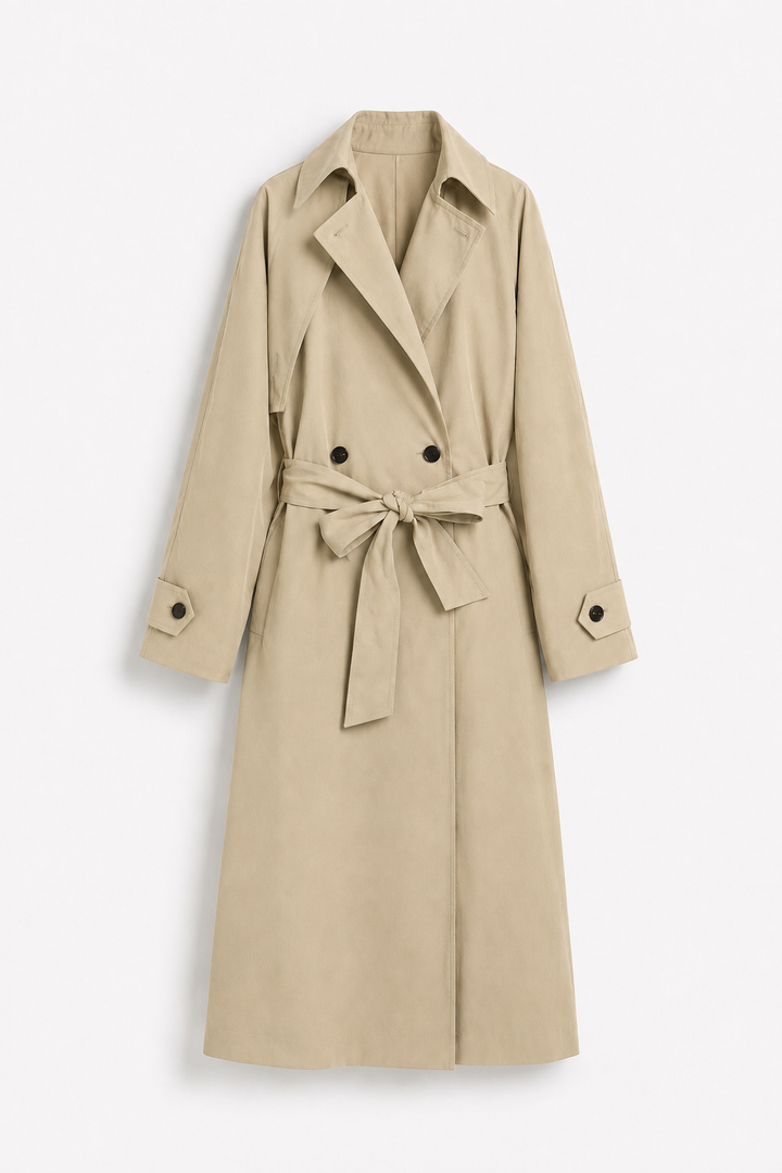 Avelie Trenchcoat mit Stehkragen