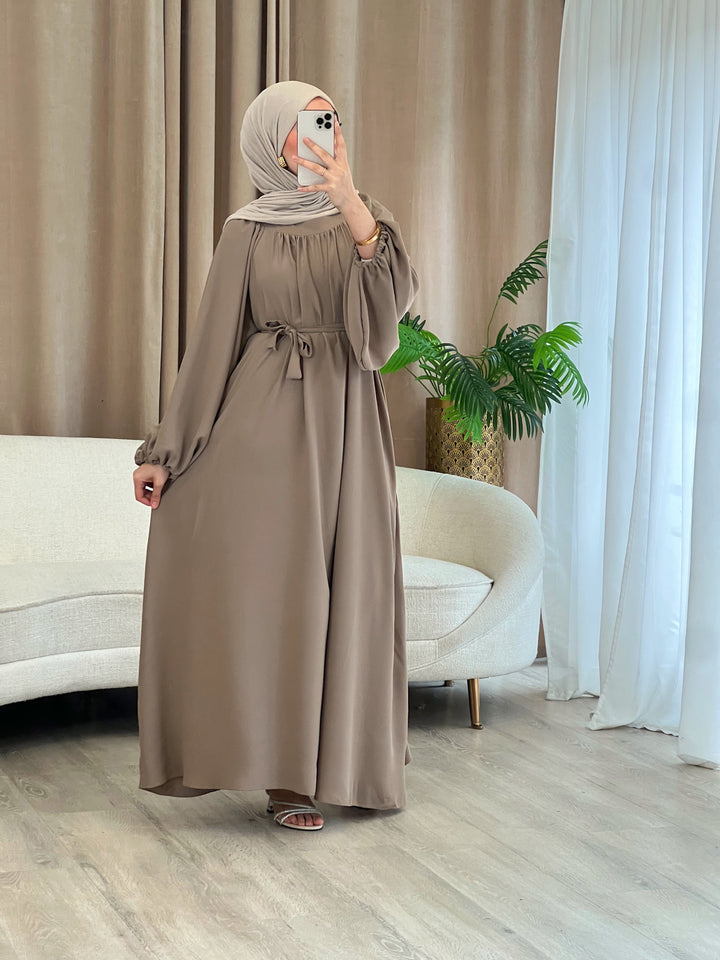Sahar Kleid in Taupe