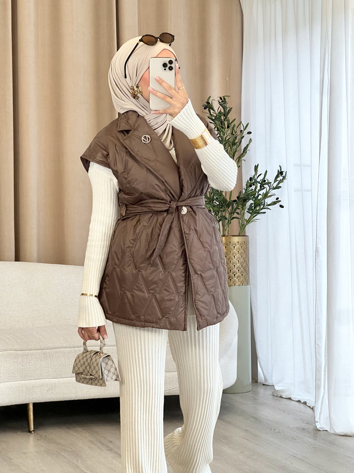 Autumn Puffer-Weste