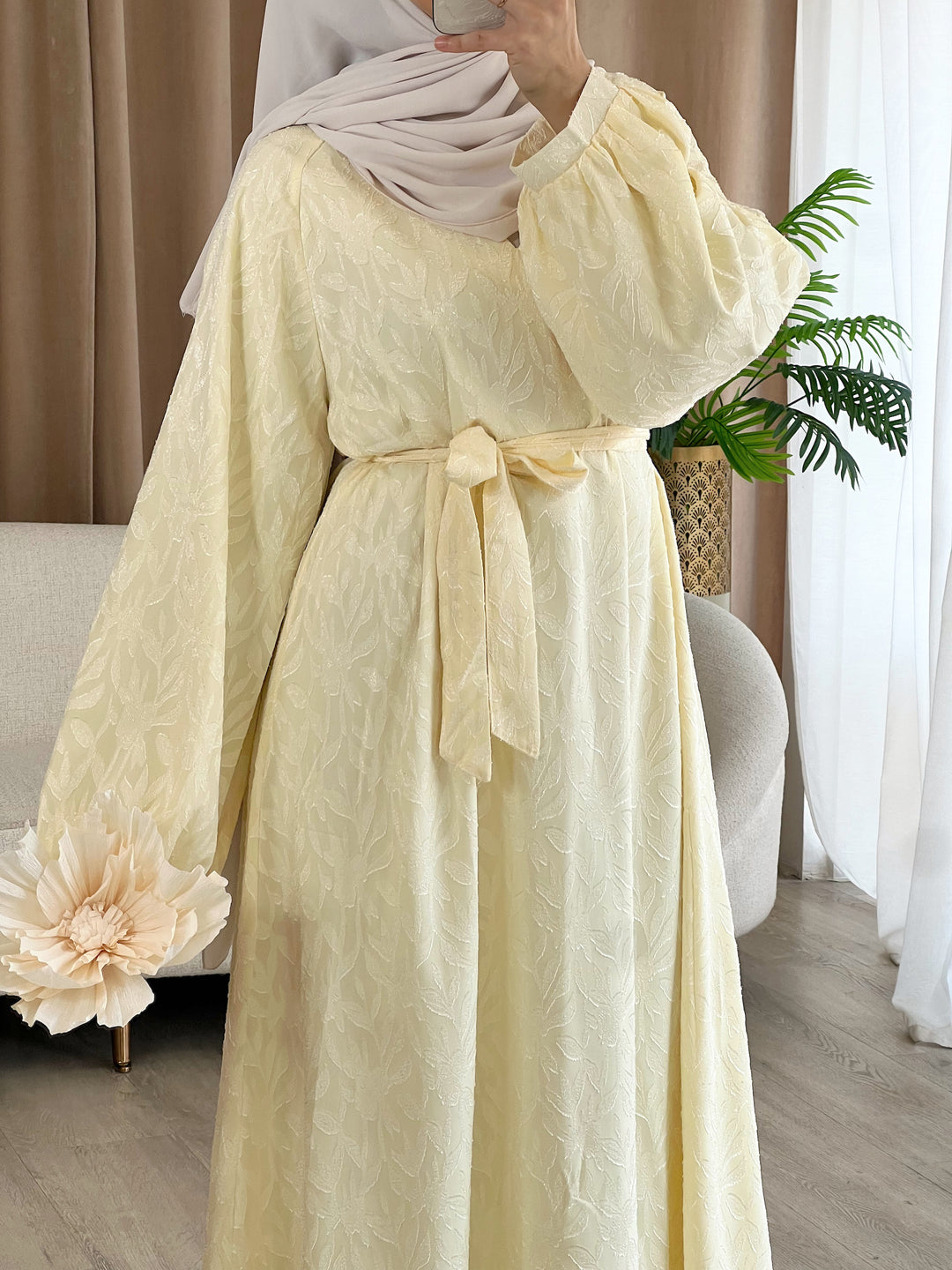 Sevilla Kleid in Gelb