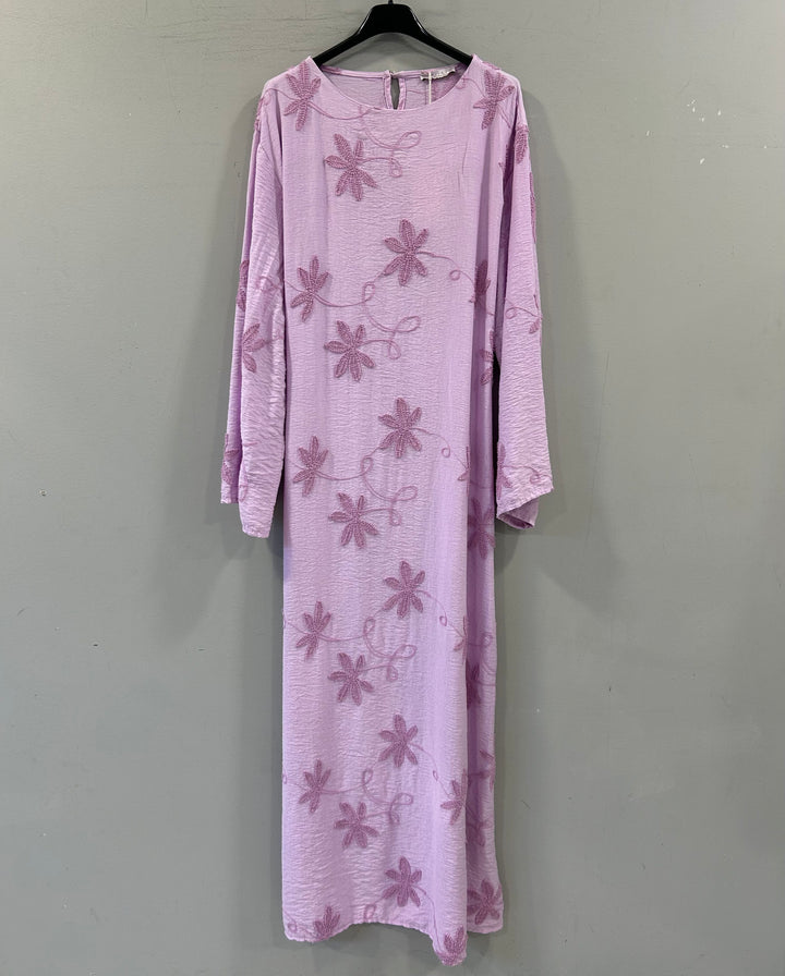 Flower gesticktes Kleid