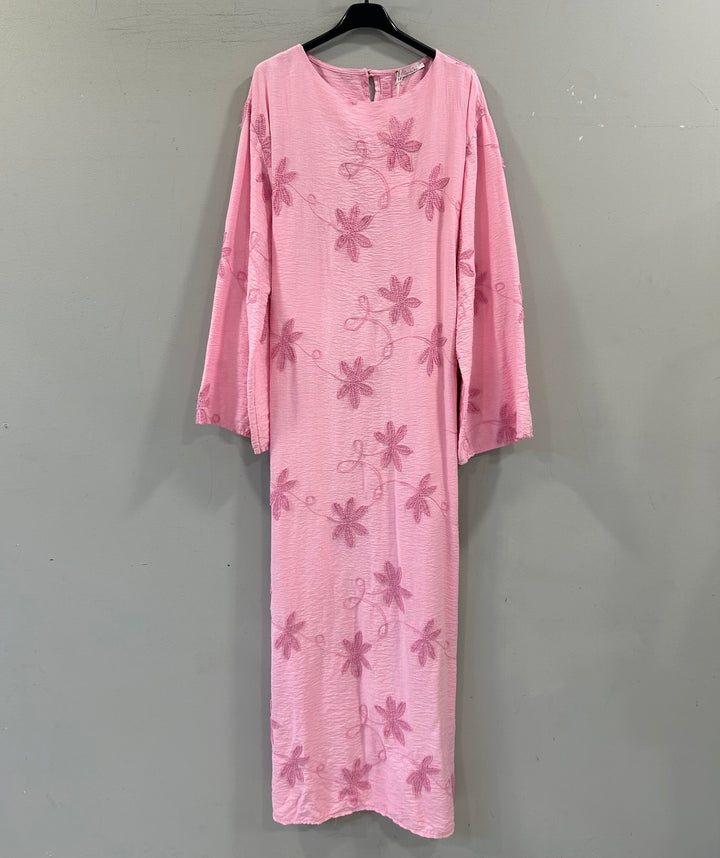 Flower gesticktes Kleid