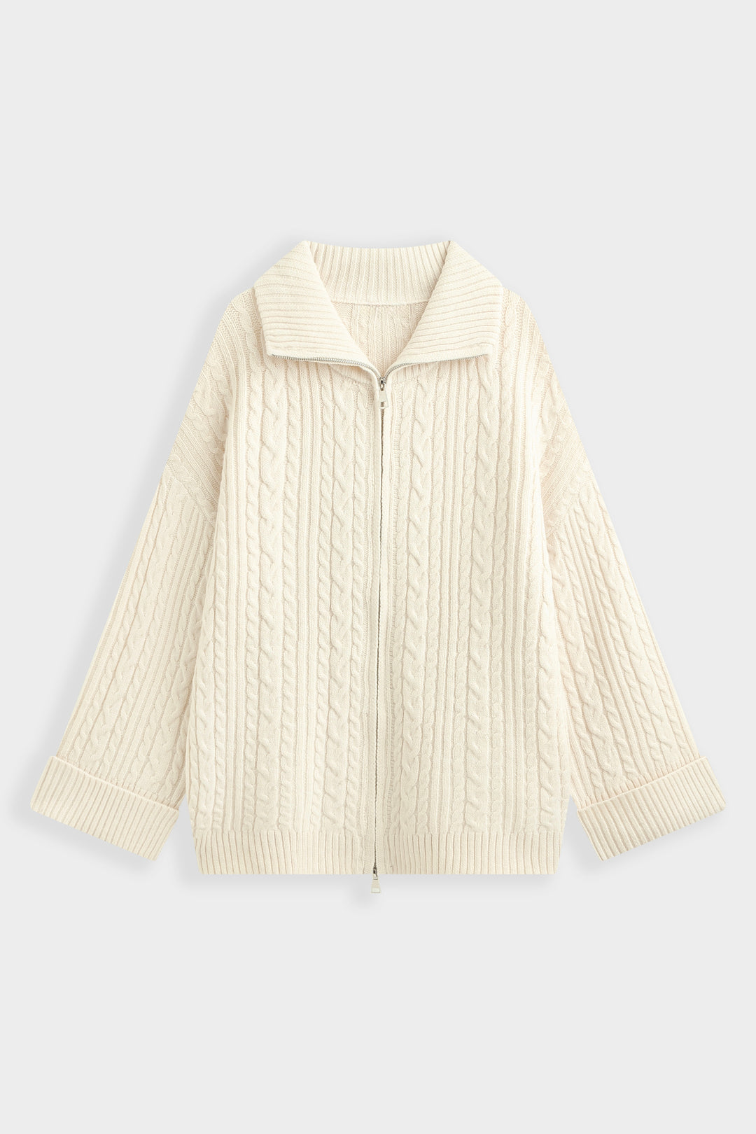 Celine Zip-Cardigan
