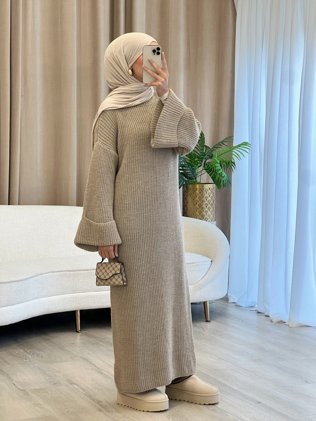 Viva Strick-Pulloverkleid