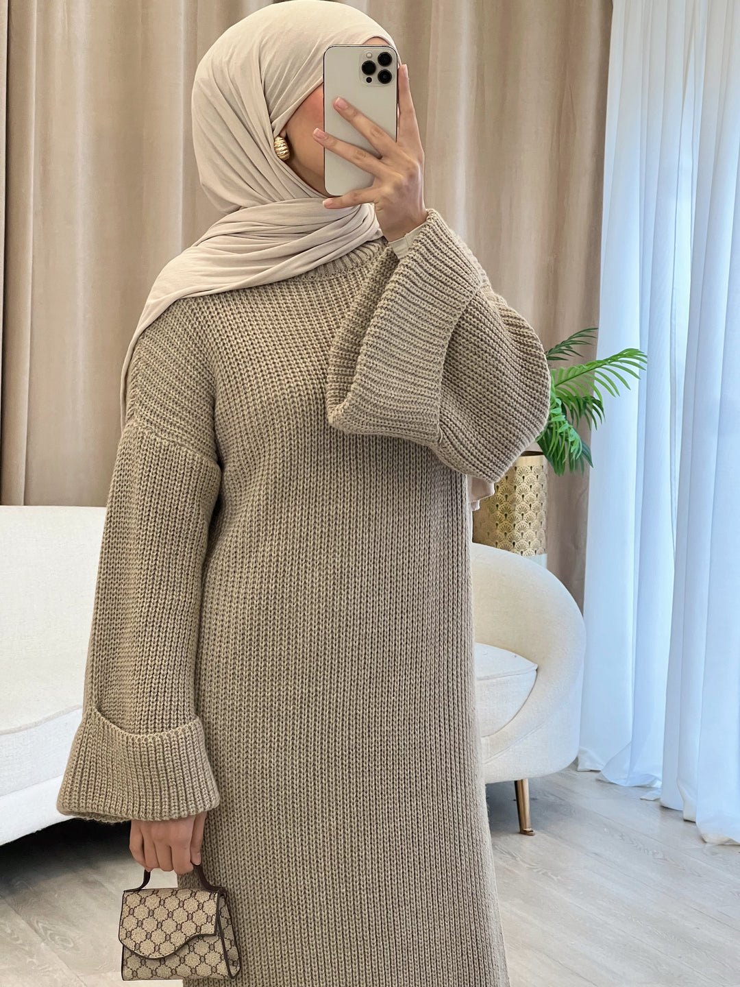 Viva Strick-Pulloverkleid