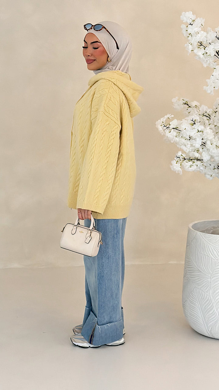 Mila Zopfstrick-Cardigan