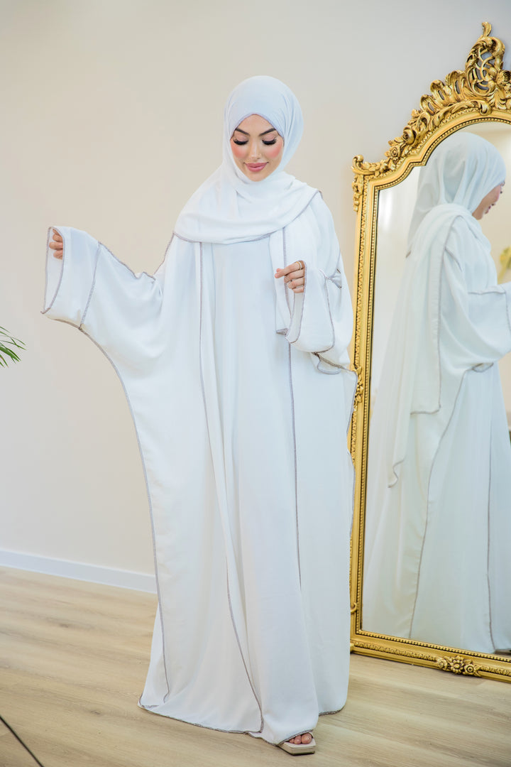 Abu Dhabi Abay Set in Weiß