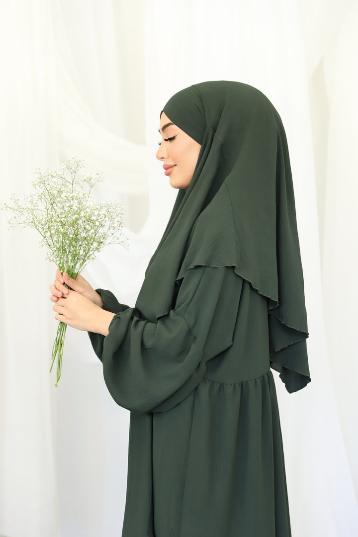 Khaleesi Abaya Set in Khaki